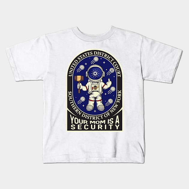 Cardano / Crypto v SEC Kids T-Shirt by SKNH